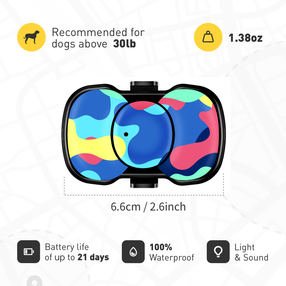 4G GPS Dog Tracker [12-Month Membership Included] No Monthly Fee, Real-Time Tracking,Virtual Fence Alerts